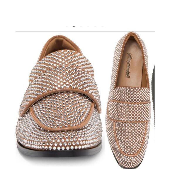 JEFFREY CAMPBELL VELVIT Womens Comfort Insole Synthetic Loafers New Size 6.5 - Picture 9 of 9